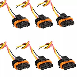 5/6 Ignition Coil Connector for Volvo V60 V70 XC70 XC90 30713416, 30713417, 307134160, 9125601, 91256010, 91256016,0221604001