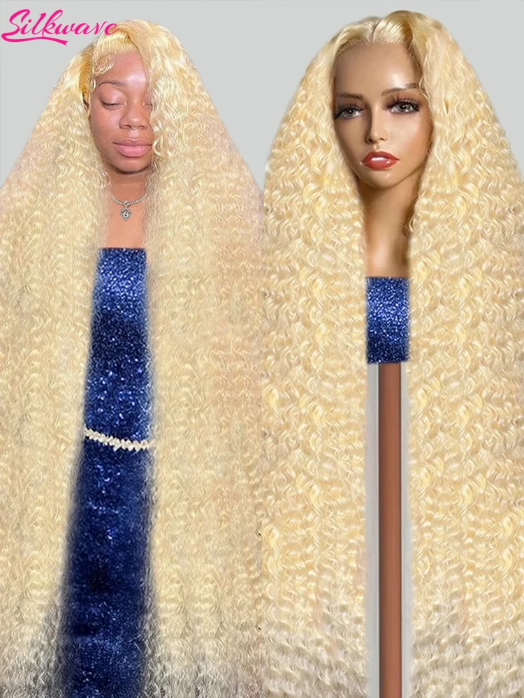 

Silkwave 613 Hd Lace Frontal Wig 13x6 Deep Wave Honey Blonde Lace Front Curly Human Hair Wigs For Women Water Wave Color Wigs