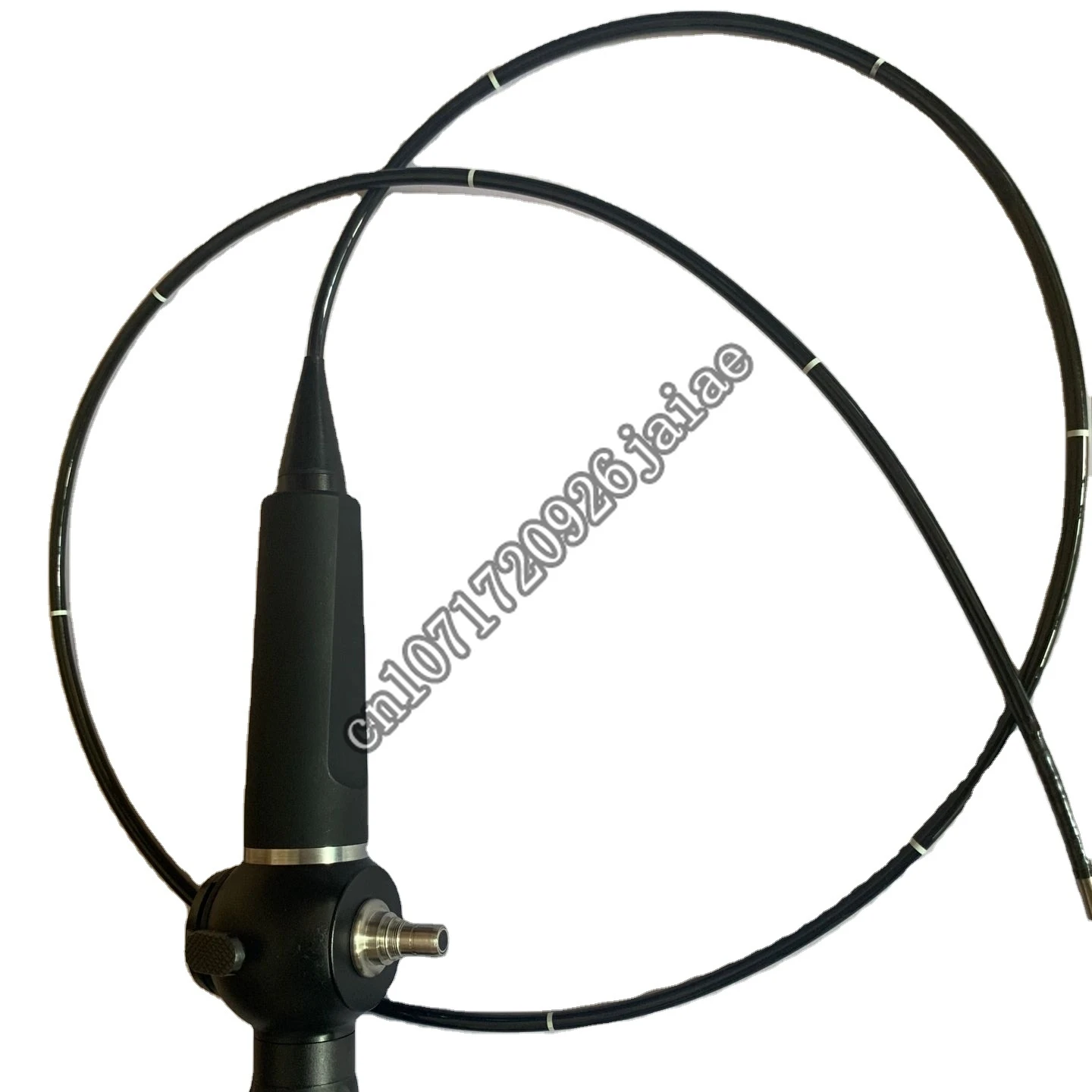 Portable Endoscopic Fiber Optic Videoscope Borescope Endoscope with 3mm  Lens 1.0m Testing Cable