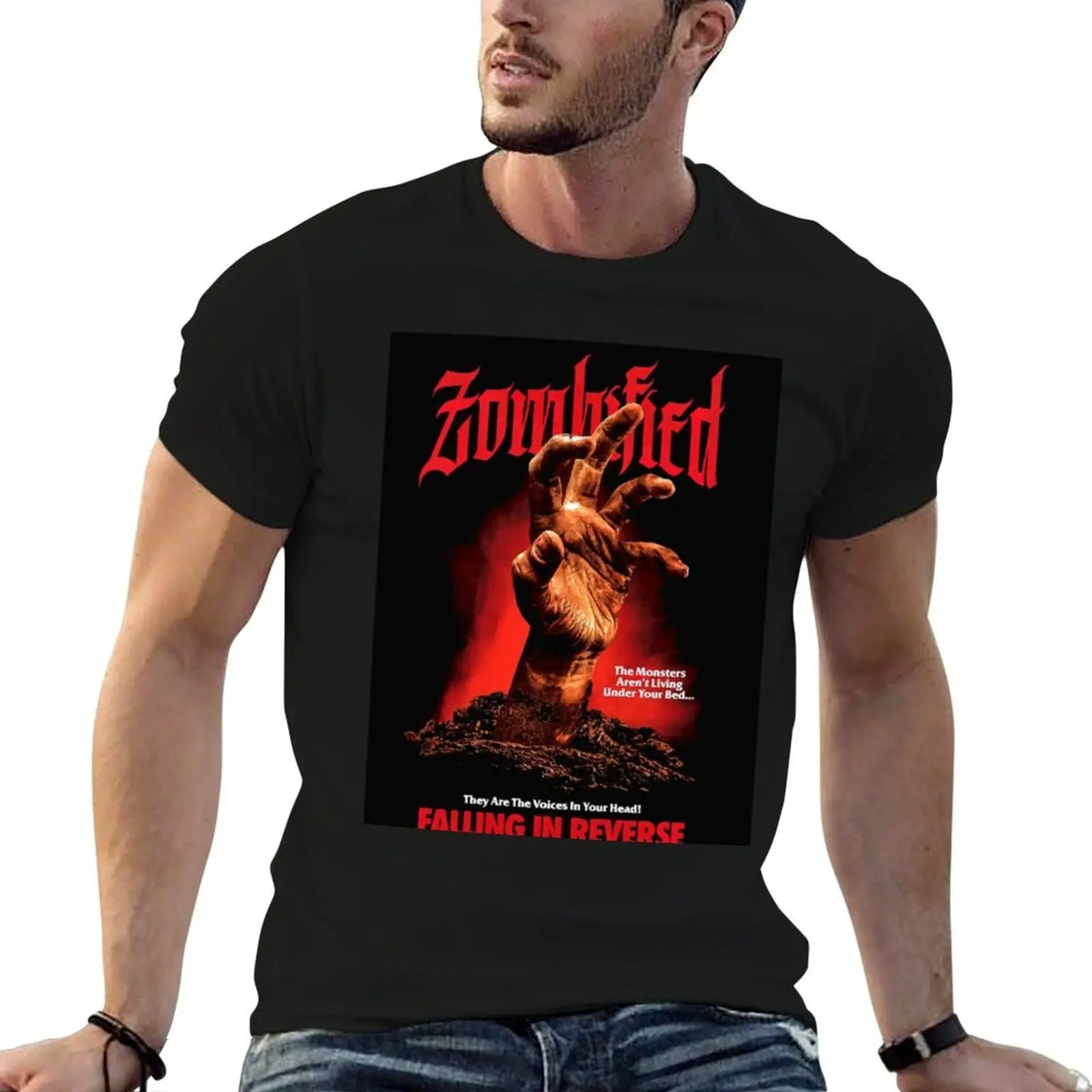 

Zombified falling in reverse T-Shirt T-Shirt t shirts for man graphic tees funny t shirts cotton T-Shirt