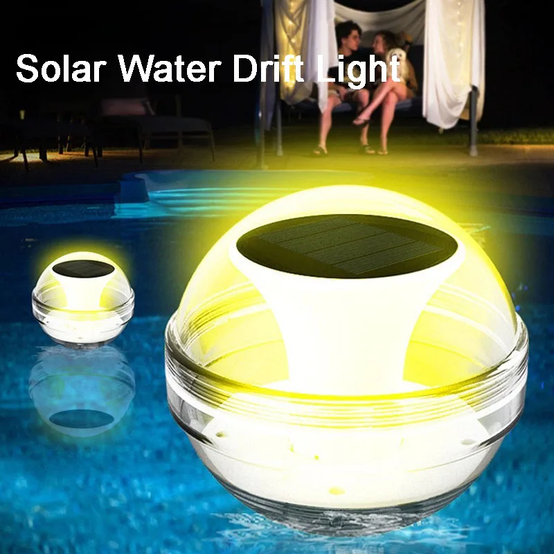 

Solar Water Drift Light Float Lamps Waterproof Pool Floating Lights Garden Decorative Lamps Pool Lamps Insect-attracting Lamps