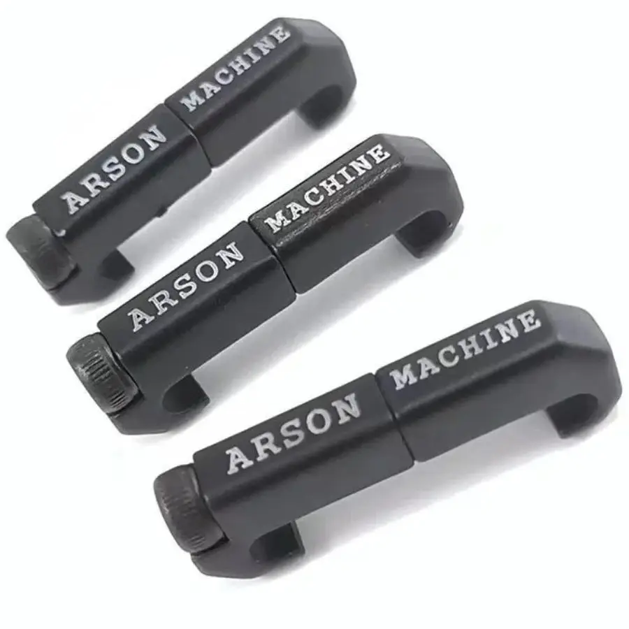 

3PCS Arson Machine Cable Management MLOK WireGuide System Cable Management M300 M600 PEQ Flashlight Switch Cable Clip