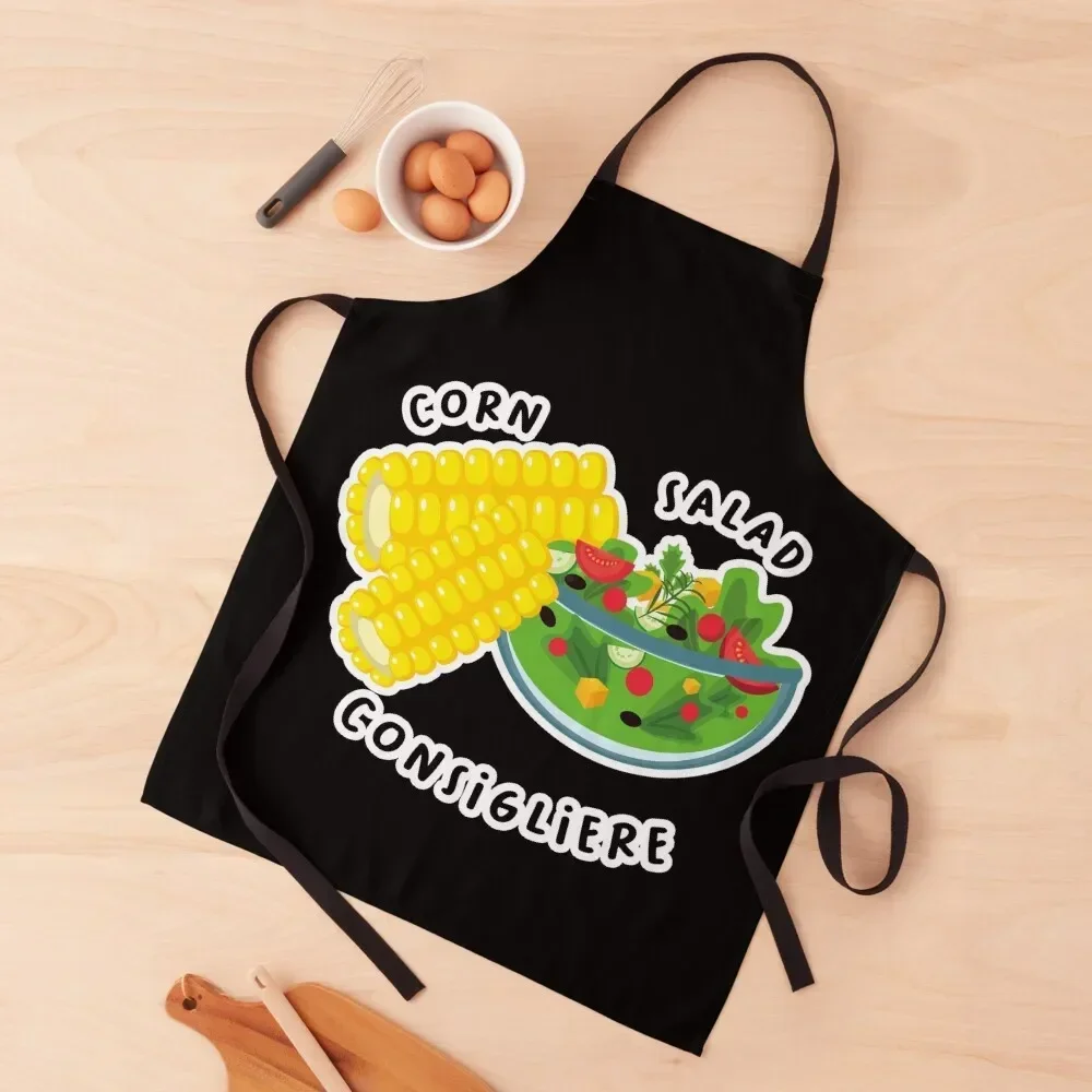 Vincenzo Cassano Kdrama -Corn Salad Apron Kitchens Woman Kitchen And Household Goods Apron