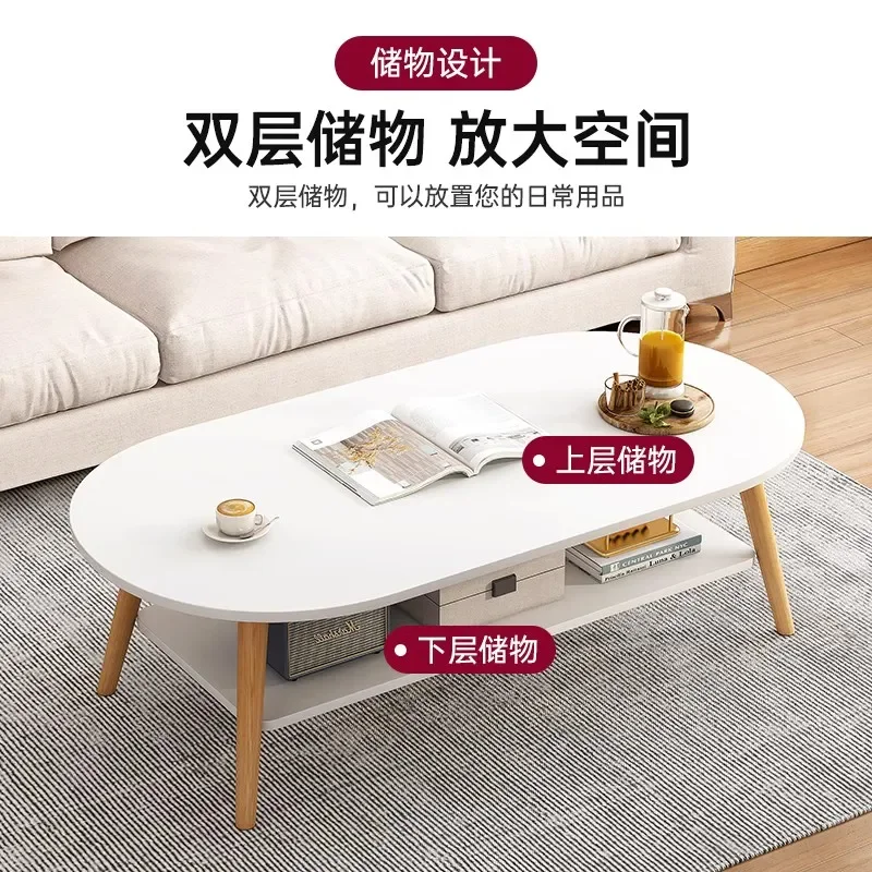 Coffee table small apartment living room household sofa tea table simple modern rental house with new simple bedroom small table