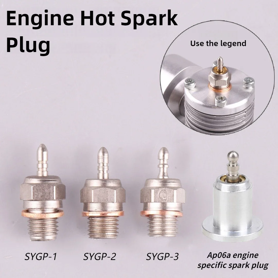 NF Spark Plugs AP06A Engine specific Spark Plugs ASP Methanol Engine Parts Hot Spark Plugs for Two stroke and Four stroke Engine