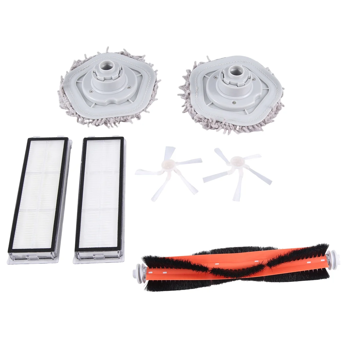 Hauptseitenbürste Hepa-Filter Mopptuch für Bot W10 W10 Pro selbstreinigender Roboter-Staubsauger und Wischteile-HIM