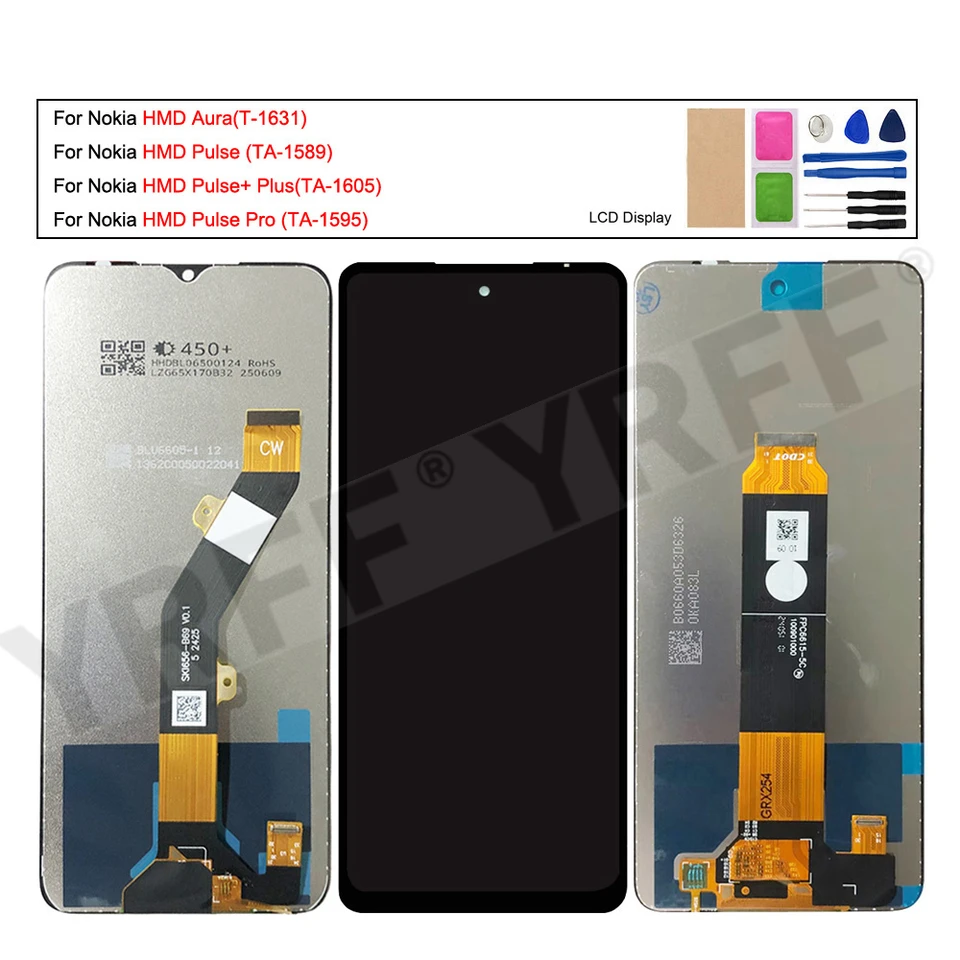 For Nokia HMD Pulse+ Plus (TA-1605) LCD Display HMD Pulse Pro TA