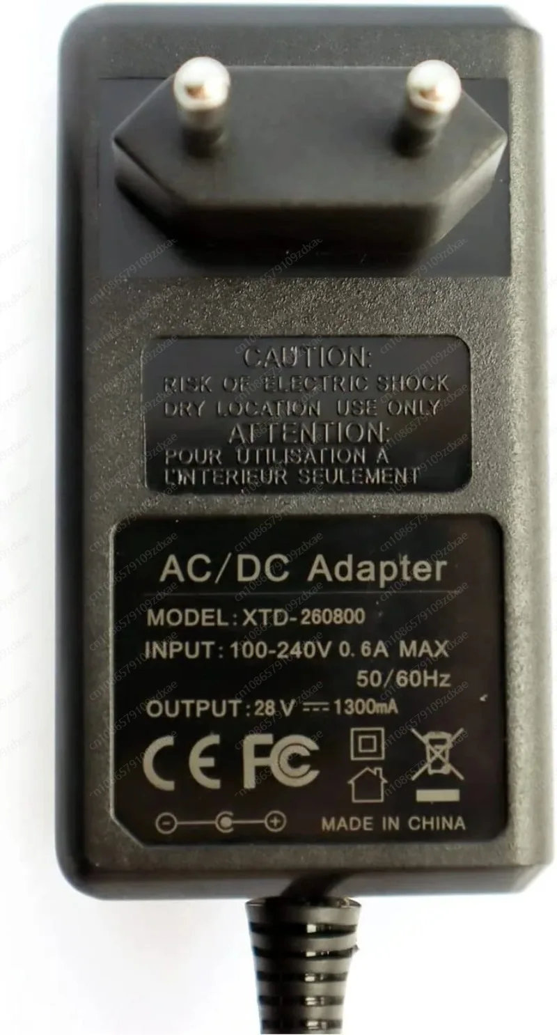 Imagem -02 - Fonte de Alimentação do Carregador do Adaptador da Tomada da ue 28v 1.3a para Husqvarna Automower 105 305 315x 40x 20232023 Gardena 2023 Mais Sileno 2023