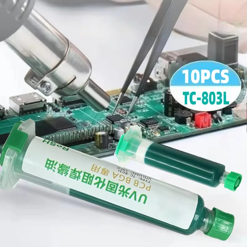 UV Light Curing Solder Mask Green Oil Circuit Board Insulation Protective Paint Motherboard Flying Wire Solder Mask Green Oil
