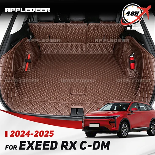 For EXEED RX C-DM 2024-2025 Custom Full Trunk Mat Vehicle Specific Waterproof Scratch Resistant