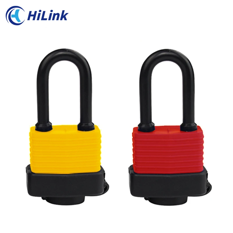 

HiLink High Strength 42mm Shackle Length Water-Proof Laminated Safety Lockout Padlock