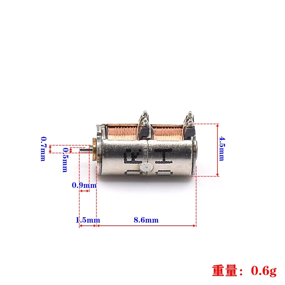 10pcs/lot Mini Ultra Tiny 4.5MM Stepper Motor DC 5V Micro 2-Phase 4-Wire Precision Step Stepping Motor DIY Digital Camera Lens