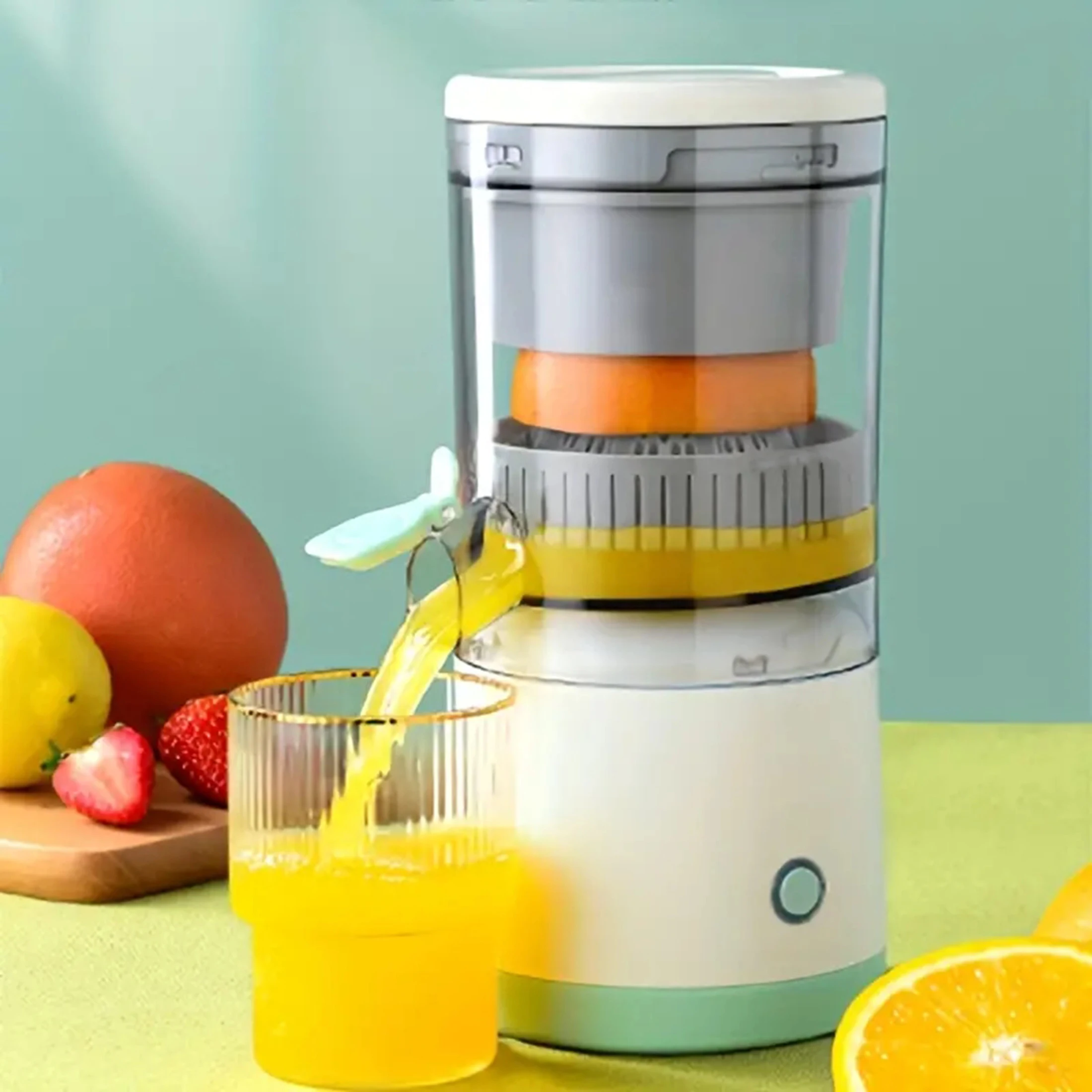 Portable Electric Juicer USB Charging Orange Lemon Fruit Blender Mini Household Juice Squeezer Mixer Citrus Juicer for Travel