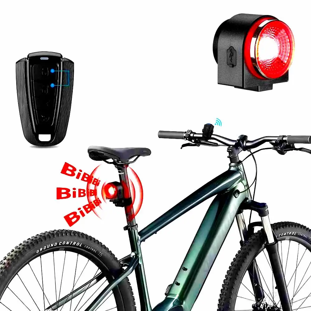 

A8 Alarm System Kits Smart Find Bike Locator Night Riding Warning Device Security Alarm Protection Lock for Bicycle/Motorcycle