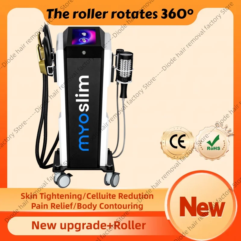 

Внутренний шариковый роликовый аппарат EMS Роликовый массаж Тонкое лицо Лицы лица Жилет Формирование линии Идеальный кривый жир