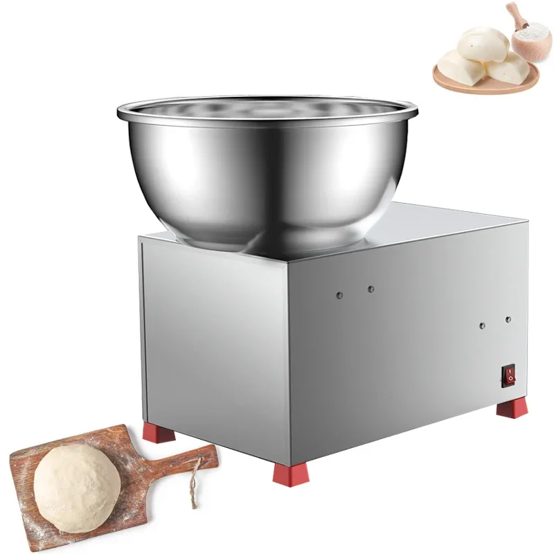 Commercial Kneading Noodle Machine 220V Electric Stainless Steel Flour Mixing Stuffing Food Processing Machine Dough Mixer