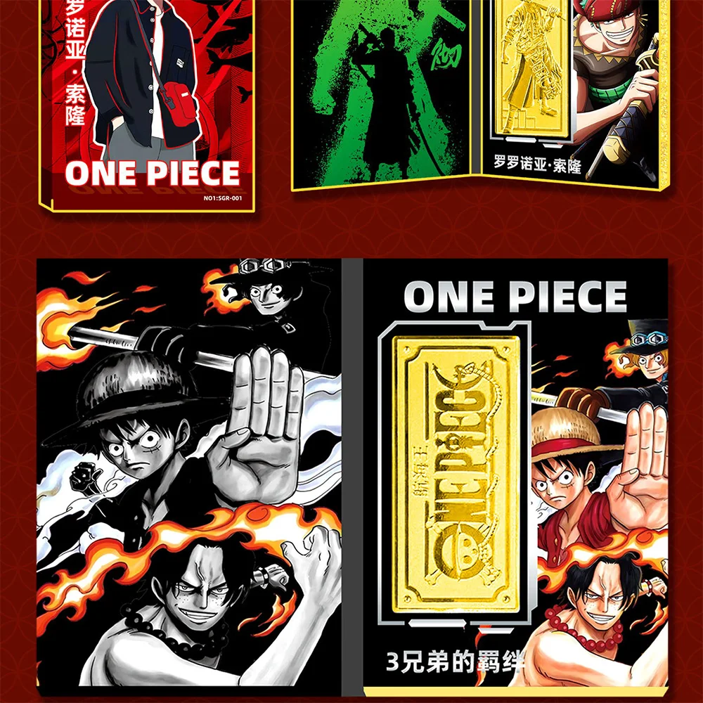 GK VOL.3 One Piece Card Booster Box Anime Luffy Zoro Nami Chopper Franky Flash BCR Collections Card Game Battle Card Kids Toy