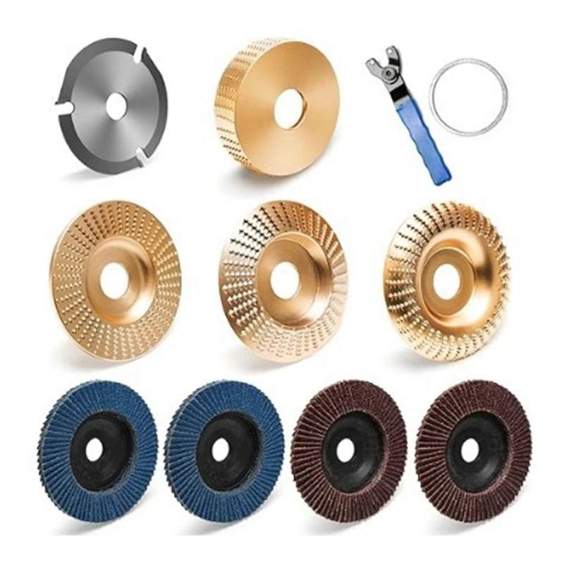 Angled Grinder Carving Grinding & Sanding Discs for Shaping Sanding Professional