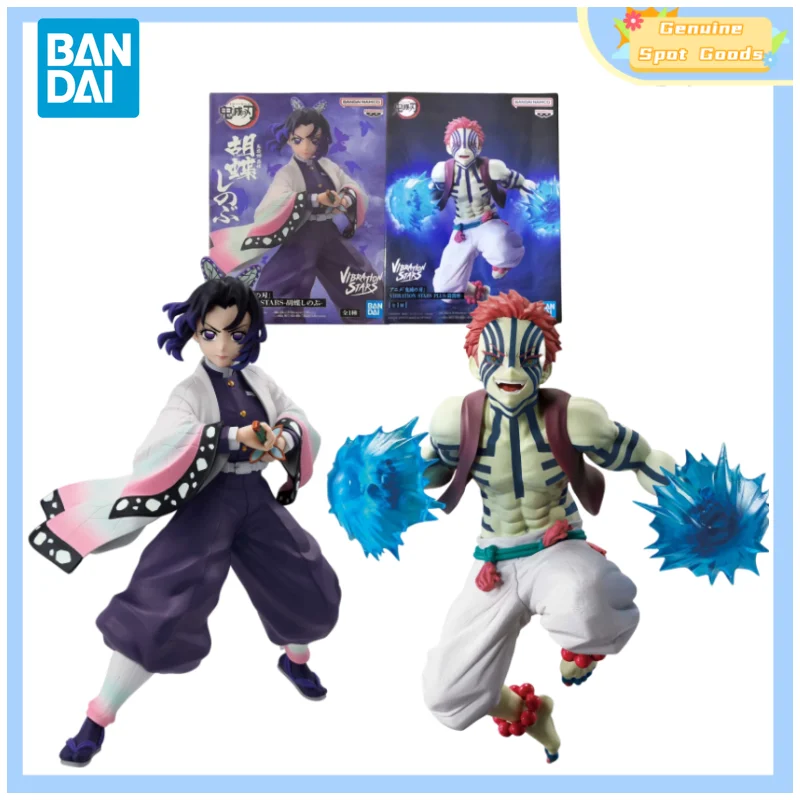 

Подлинная Bandai Demon Slayer VIBRATION STARS Akaza Kochou Shinobu аниме фигурки модель фигурка подарок для игрушек хобби дети