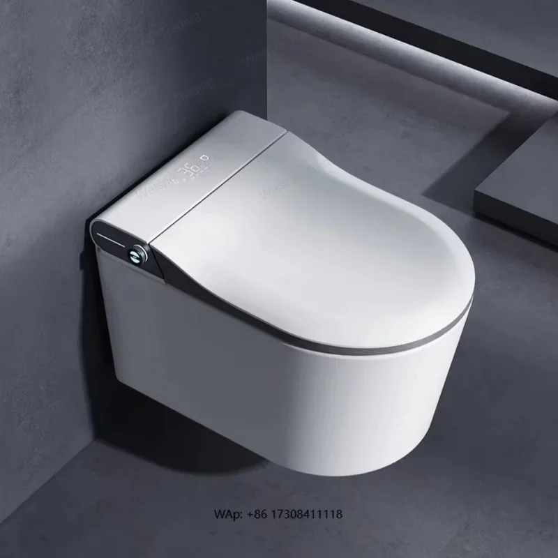 

Concealed Cistern Back to Wall Intelligent Wc Wall Hung Toilet Bowl Automatic Toilet Bidet Bathroom Wall Hung Smart Toilet