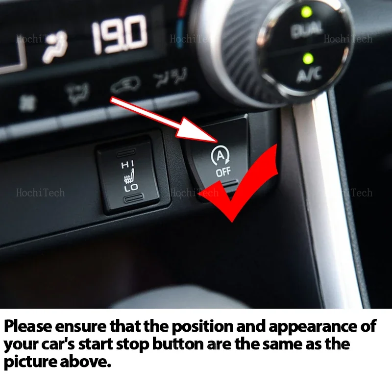 Automatic Start Stop Engine System Off Eliminator Device Control Sensor Plug Stop Canceller Wire For Toyota RAV4 2019-2022