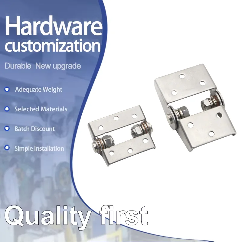 

Adjustable Damping Stainless Steel Hinge for Industrial Electrical Cabinets And Medical Equipment with Damping Shaft