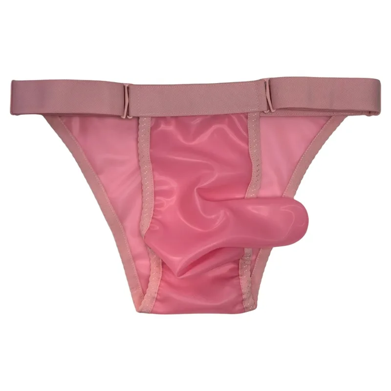 Uomini sexy mutande in lattice pene elefante naso fisiologico slip trasparenti DJ Club Bar Show costumi festa discoteca biancheria intima del sesso