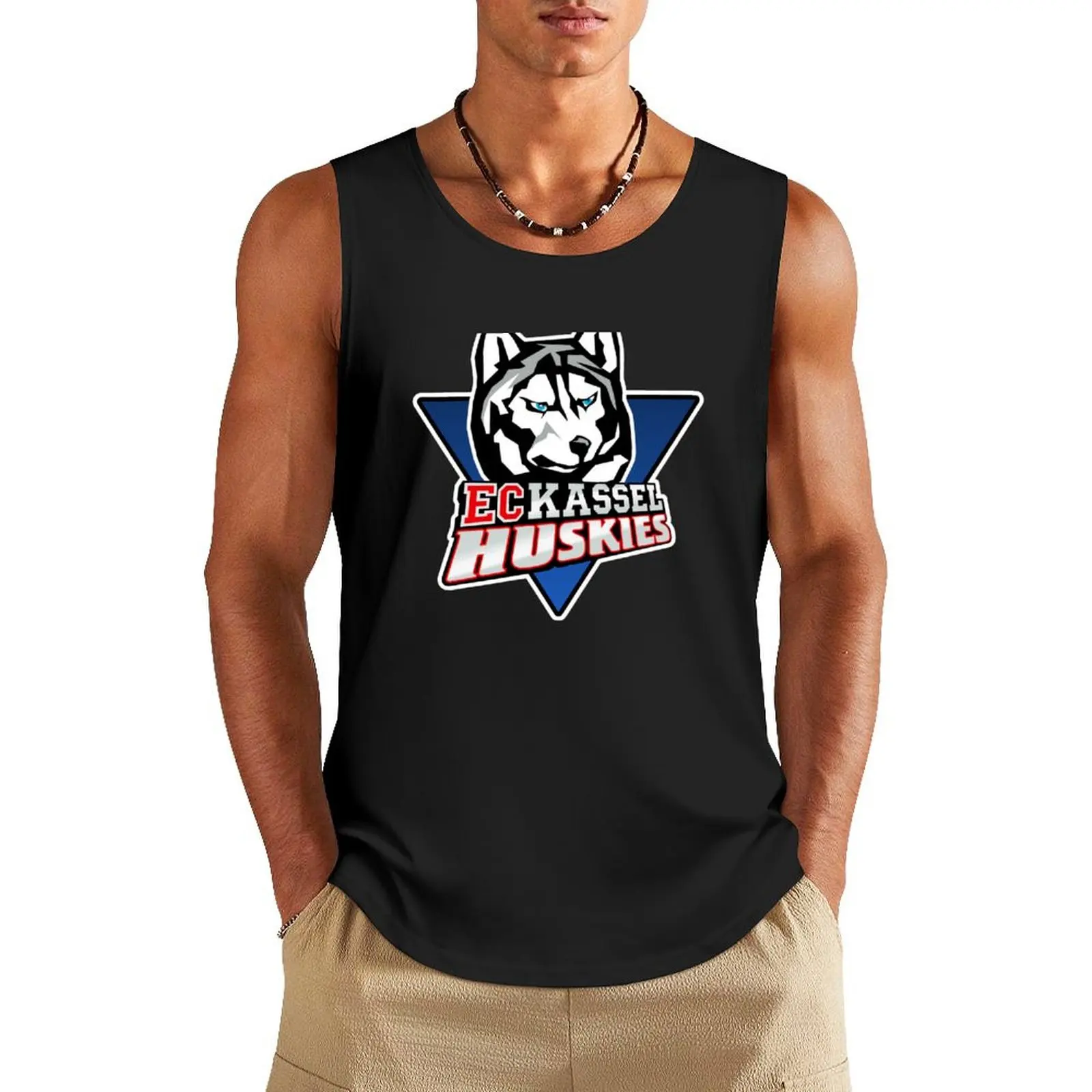 Kassel Huskies Hockey Tank Top Men's sports t-shirt mens clothing