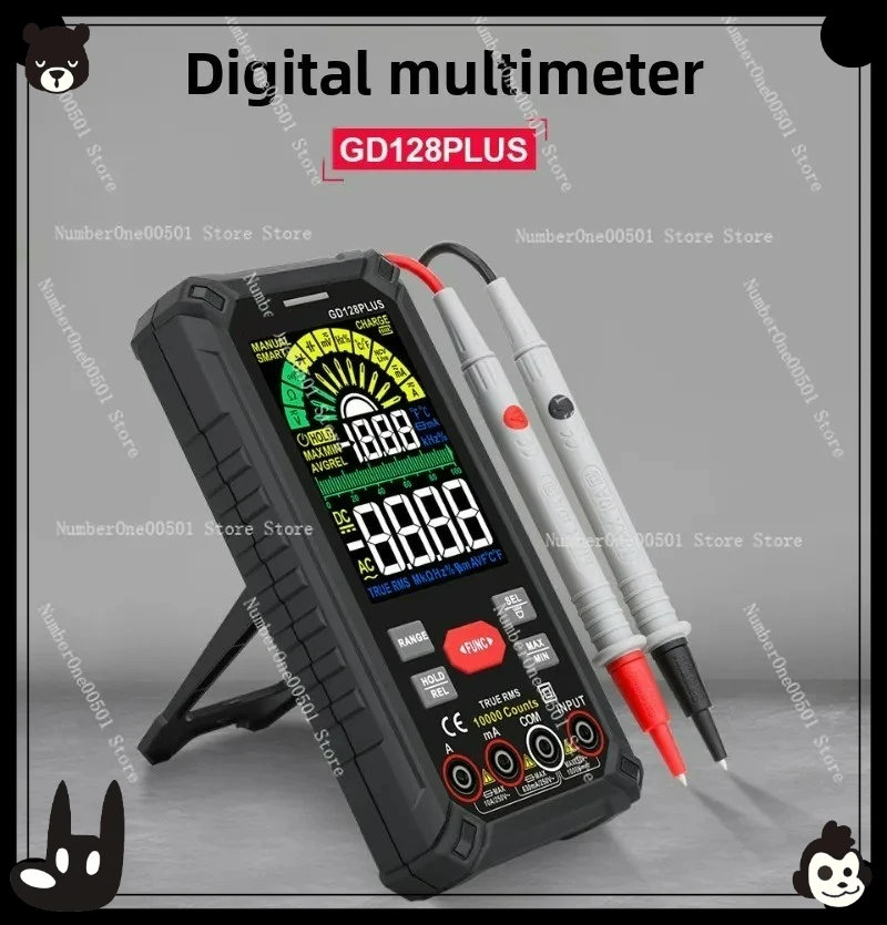 High precision automatic digital multimeter portable multifunction measuring instrument
