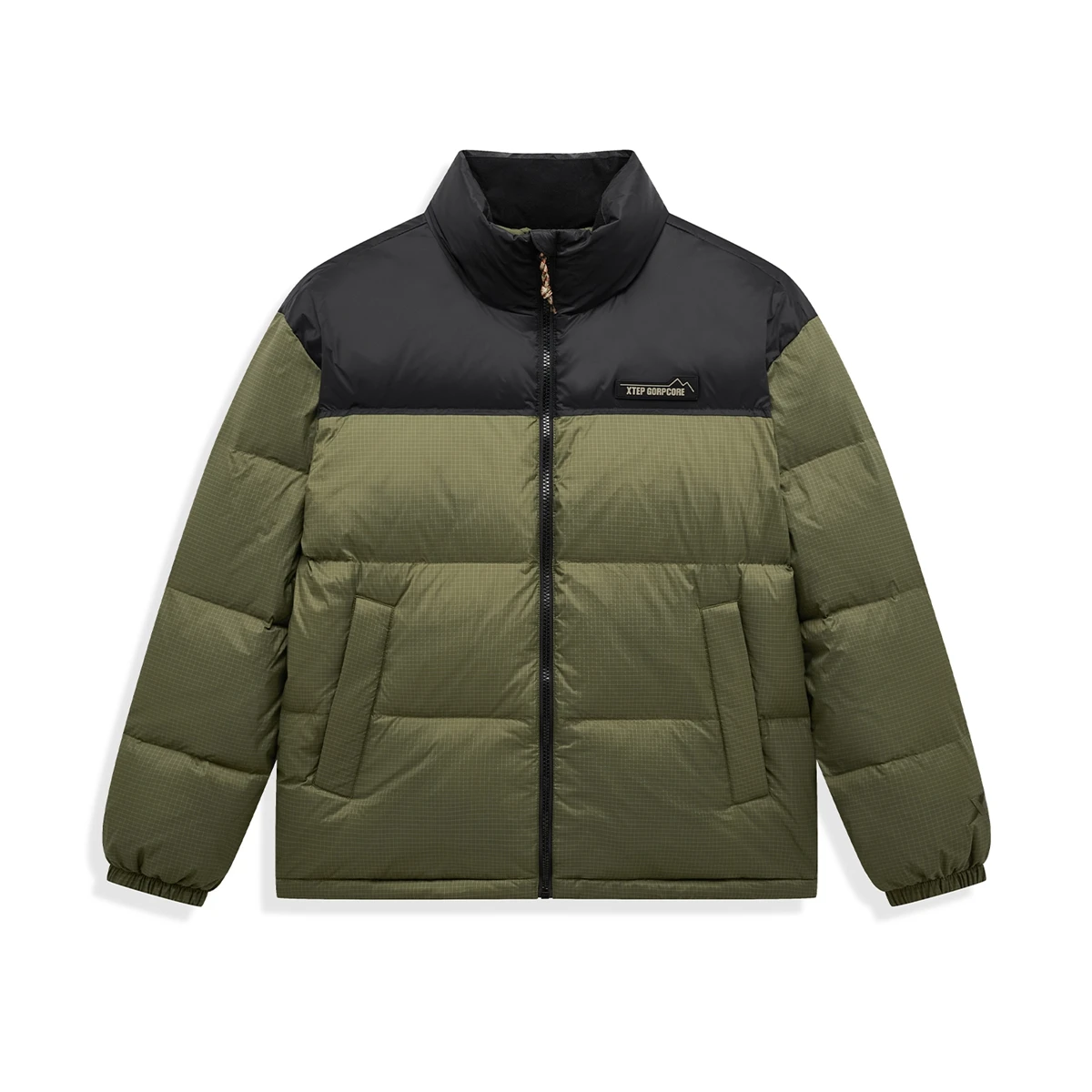 Xtep Down Jacket For Men And Women  Winter Warm Soft Coat Trendy Retro Comfortable Tops 876427190010