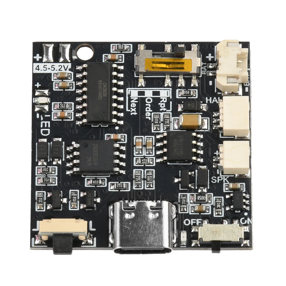 GC07A وحدة صوت قابلة للتسجيل 4M MP3 WAV لوحة مشغل صوت الموسيقى التي يتم التحكم فيها مغناطيسيًا كهدية لبطاقات المعايدة ذاتية الصنع