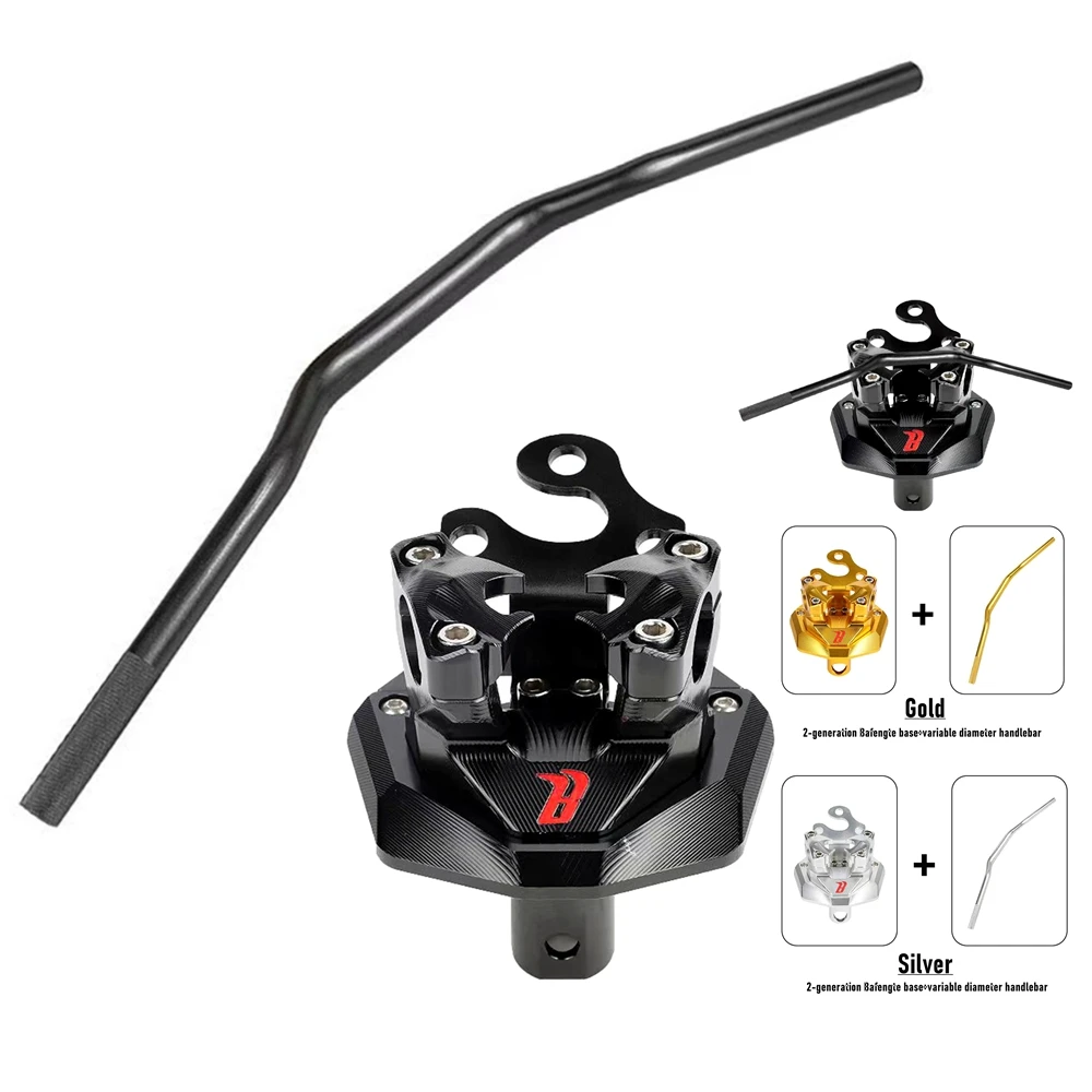 

NIU E-scooter Modified Faucet Seat CNC Aluminum Alloy 28mm Handlebar Fixed Seat Handlebar Riser For NIU N1 N1S NQI NGT UQI U+