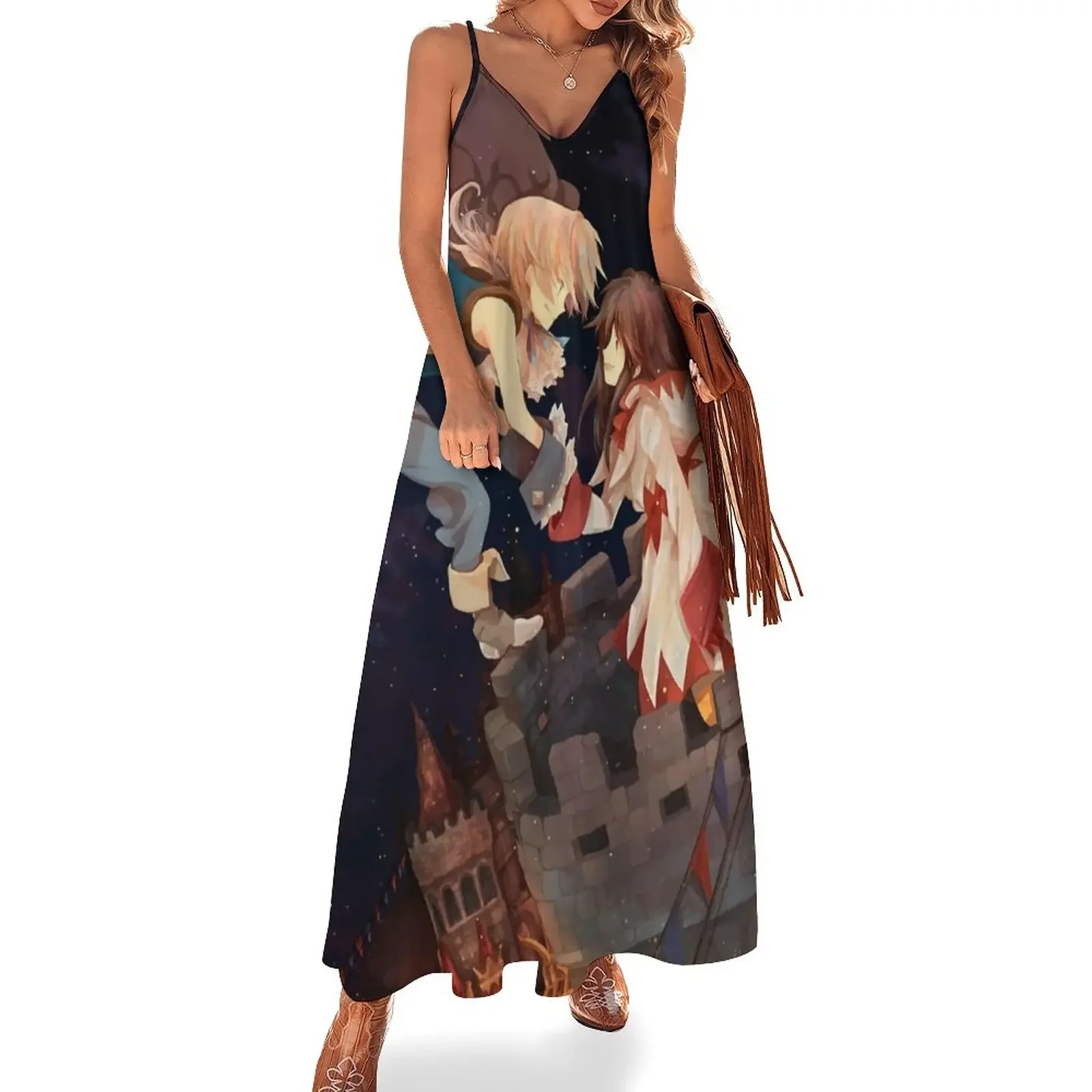 

Yitan And Garnet Sleeveless Dress dress Woman clothing Female clothing