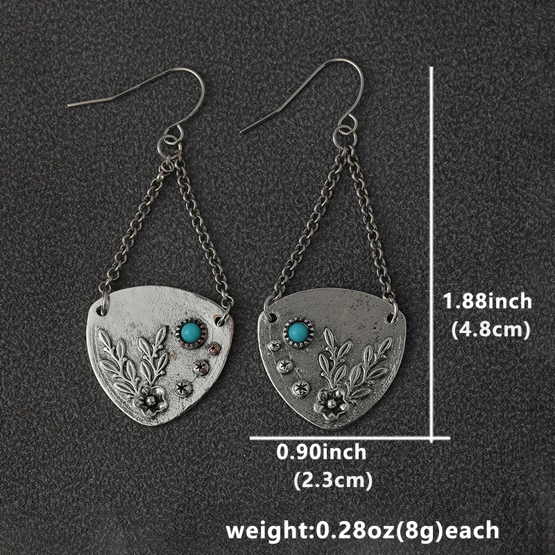 Винтажные металлические серьги-кольца ручной работы в простом богемном стиле Женские Висячие серьги с крючком