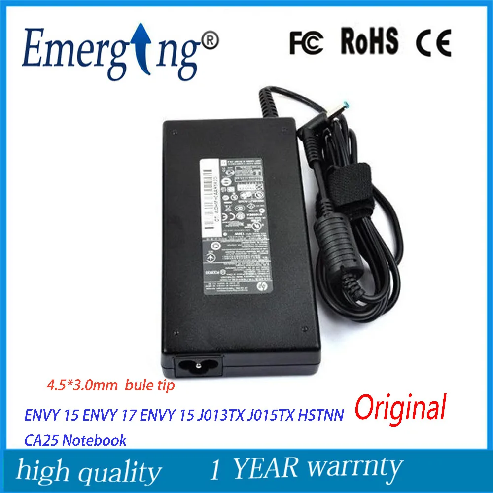 Original 19.5V 6.15A 120W 4.5*3.0mm AC Laptop Adapter Charger For HP ENVY Series 15 j000eb 15 j011nr 19.5V 6.15A 120W HSTNN LA25