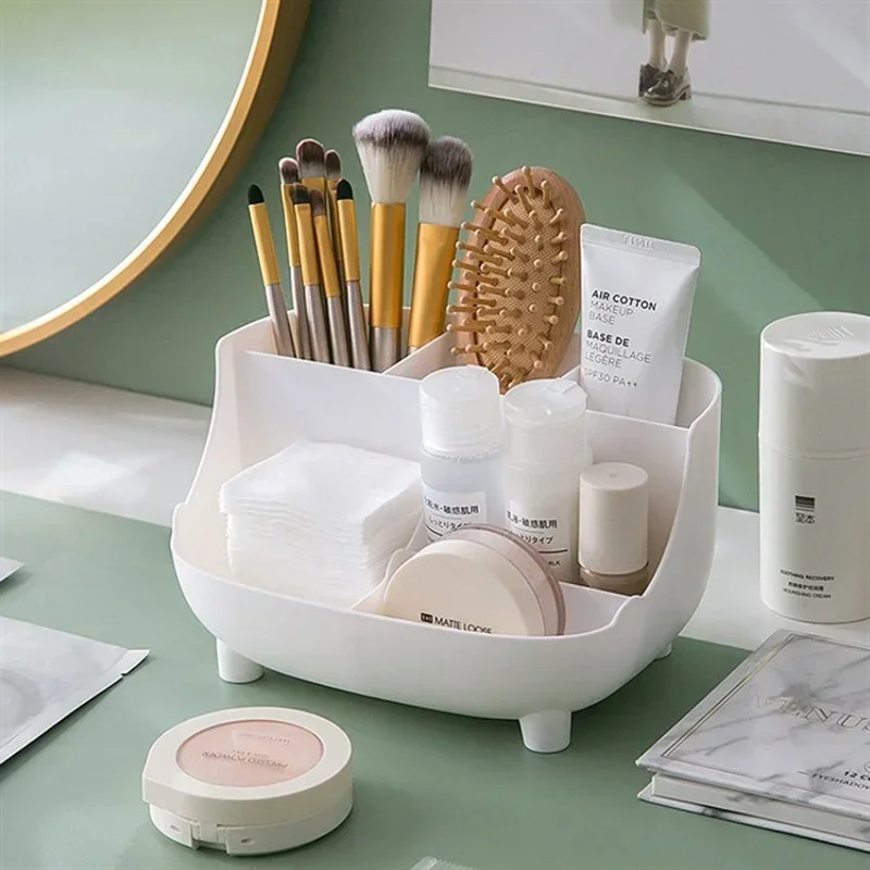 

Multifunctional Desk Pen Holder, 6 Gird Desktop Organizer, Pencil Storage Stand Box, School Office Stationery, Makeups