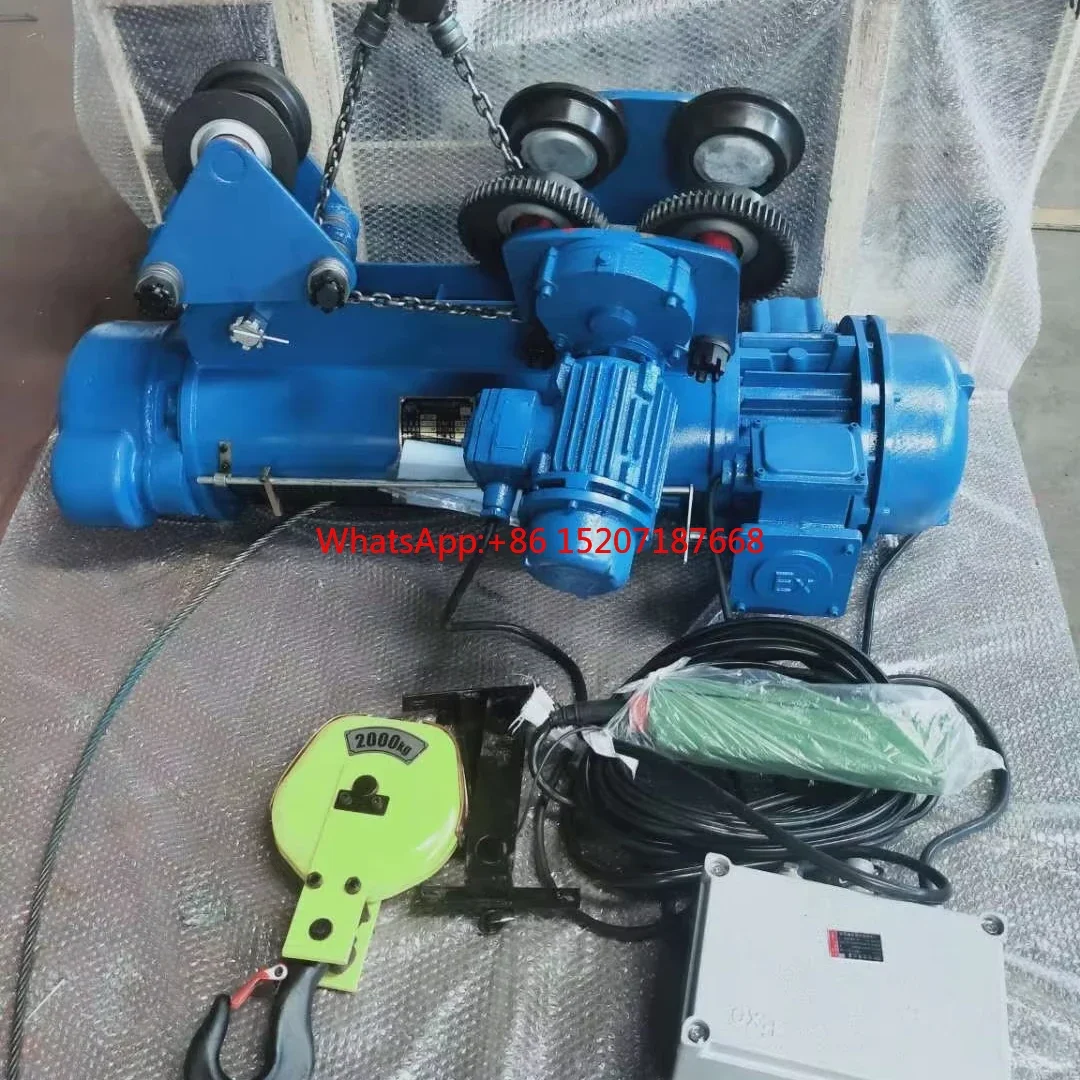 Explosion Proof Electric Hoist Model CD/MD Electric Wire Rope Hoist 1-50 Ton hoist