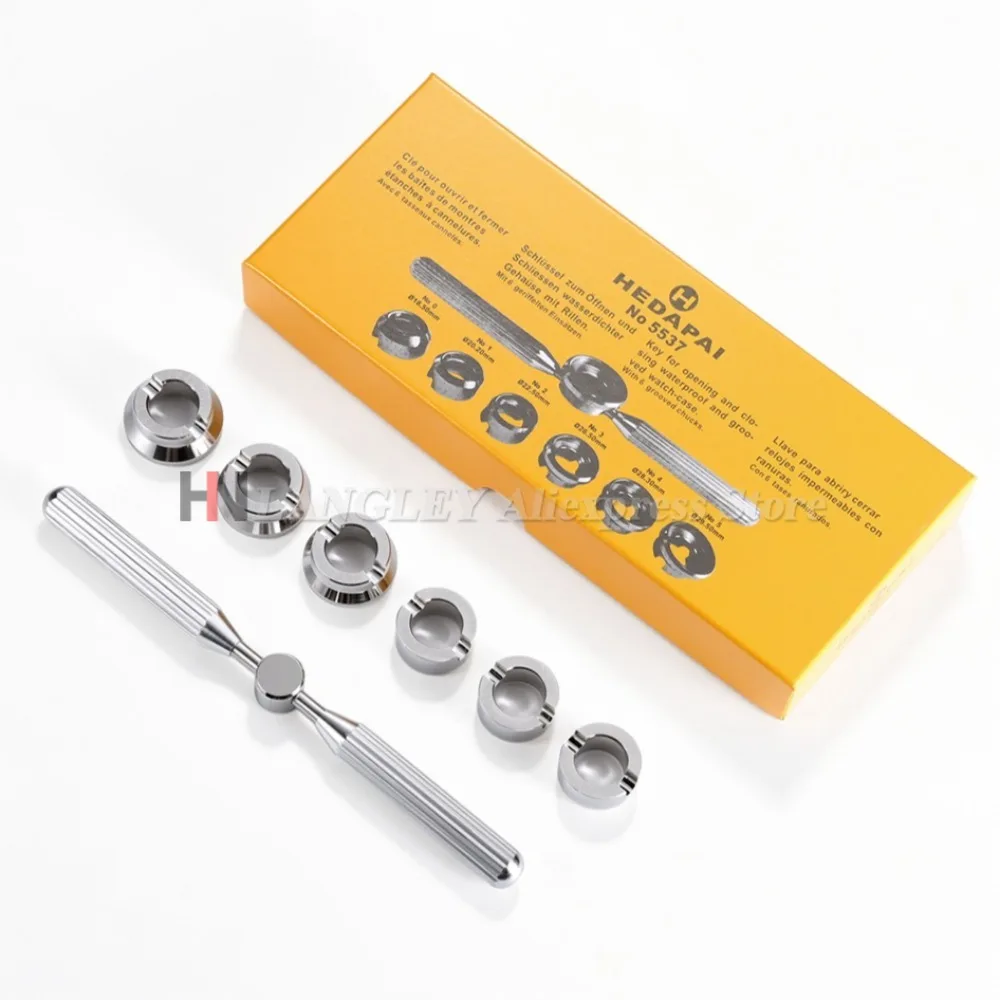 Metal Stainless Steel Table Repair Tool For Rolex For Tuder Watch Screw Back Cover Gear Pattern Cap 5537 Case Opener Accessories