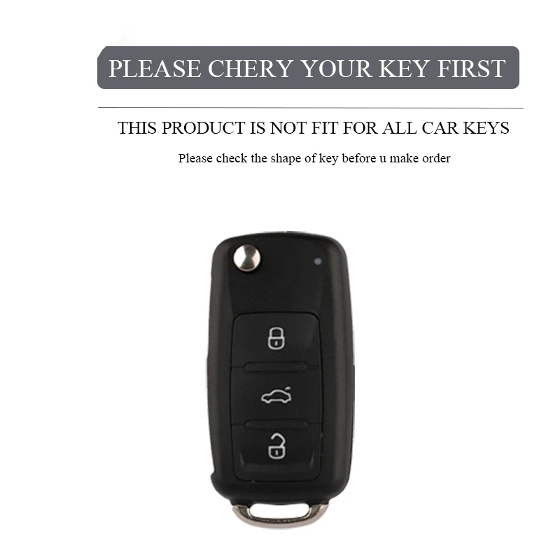 TPU Car Key Case Cover Shell Fob For VW Volkswagen Polo Tiguan Passat B5 B6 B7 Golf 4 5 6 MK6 Jetta Lavida Skoda Octavia Seat