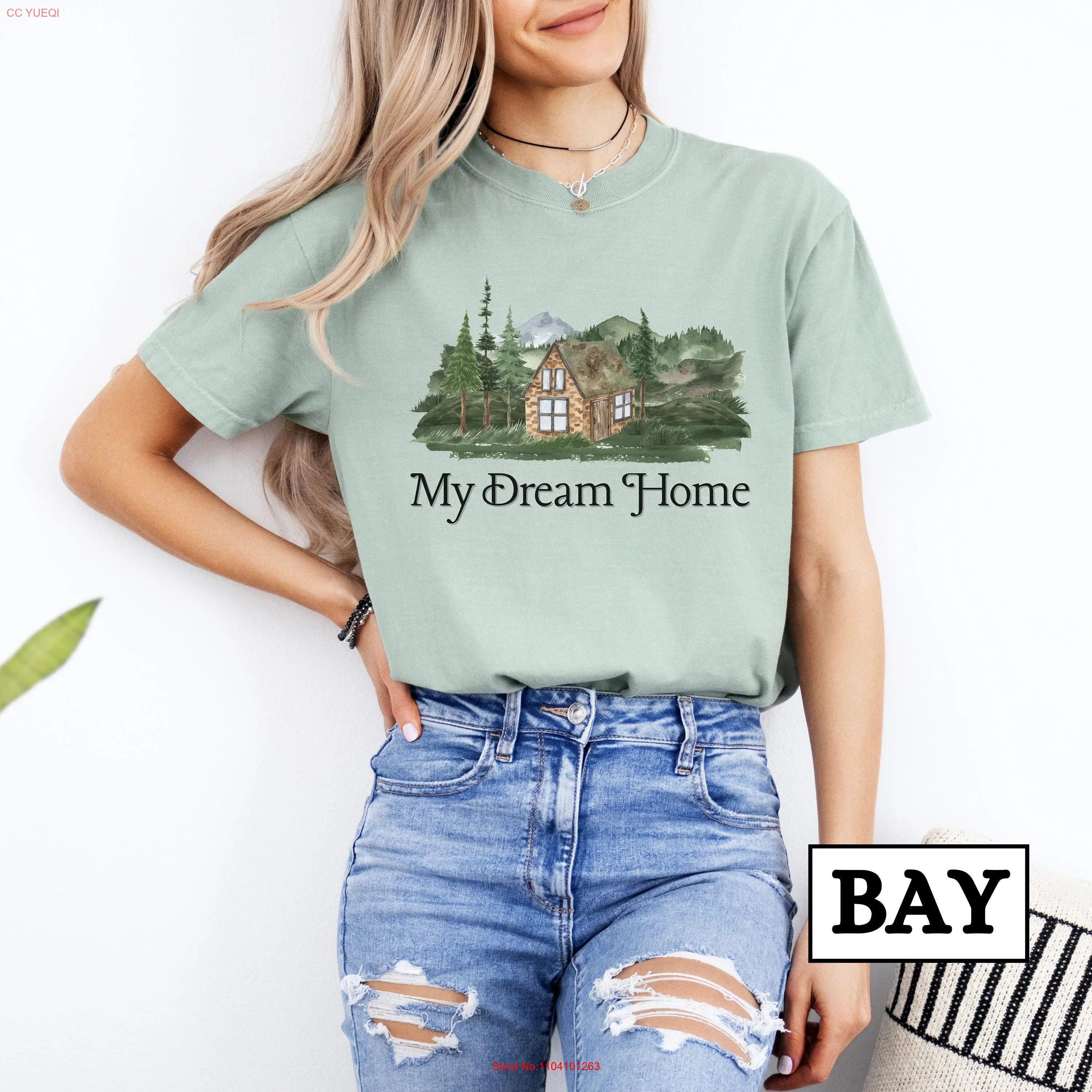 Homesteaders Dream Home T Shirt Cabin Lover Homesteading ed for Off Grid Living Mountain Steading long or short sleeves