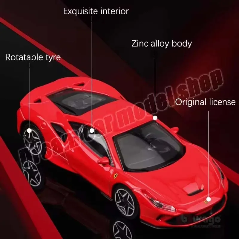 Bburago 1:43 ferrari serie legierung druckguss auto modell spielzeug sammel bar, ferrari enzo, monza sp1, fxx k, f40 miniatur autos dekoration