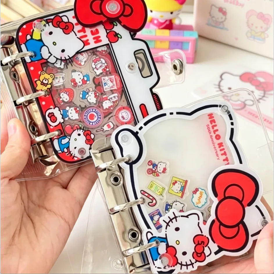Cute Hello Kitty Cat Cartoon Cat Card Book Stylish 3-Inch Ac