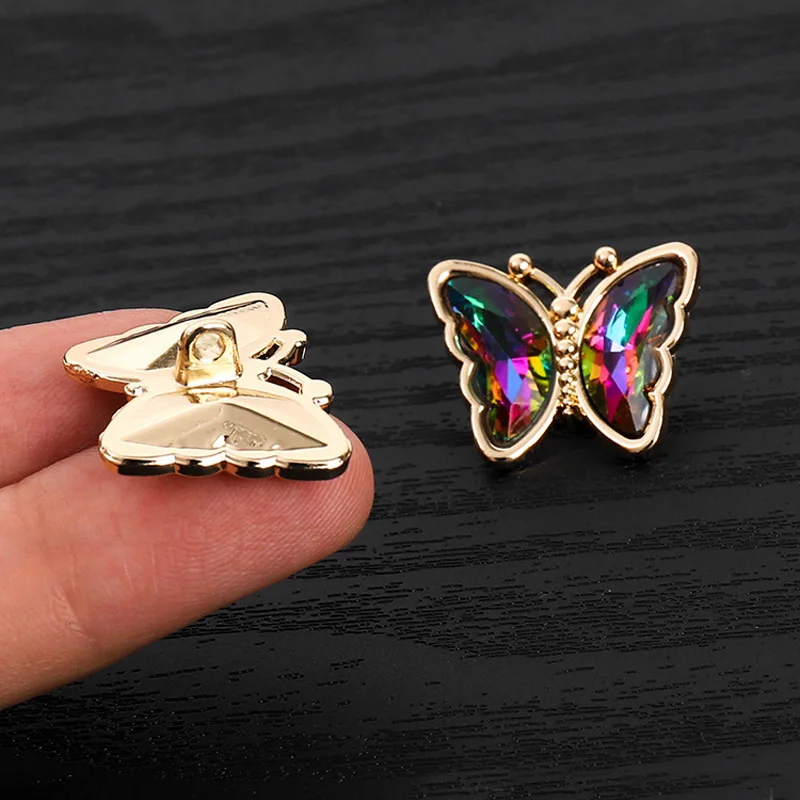 16mm 23mm Exquisite High-grade Butterfly Shape Metal Buttons Fashion Women's Jacket Shirt Dress Beautiful Decorative Buttons