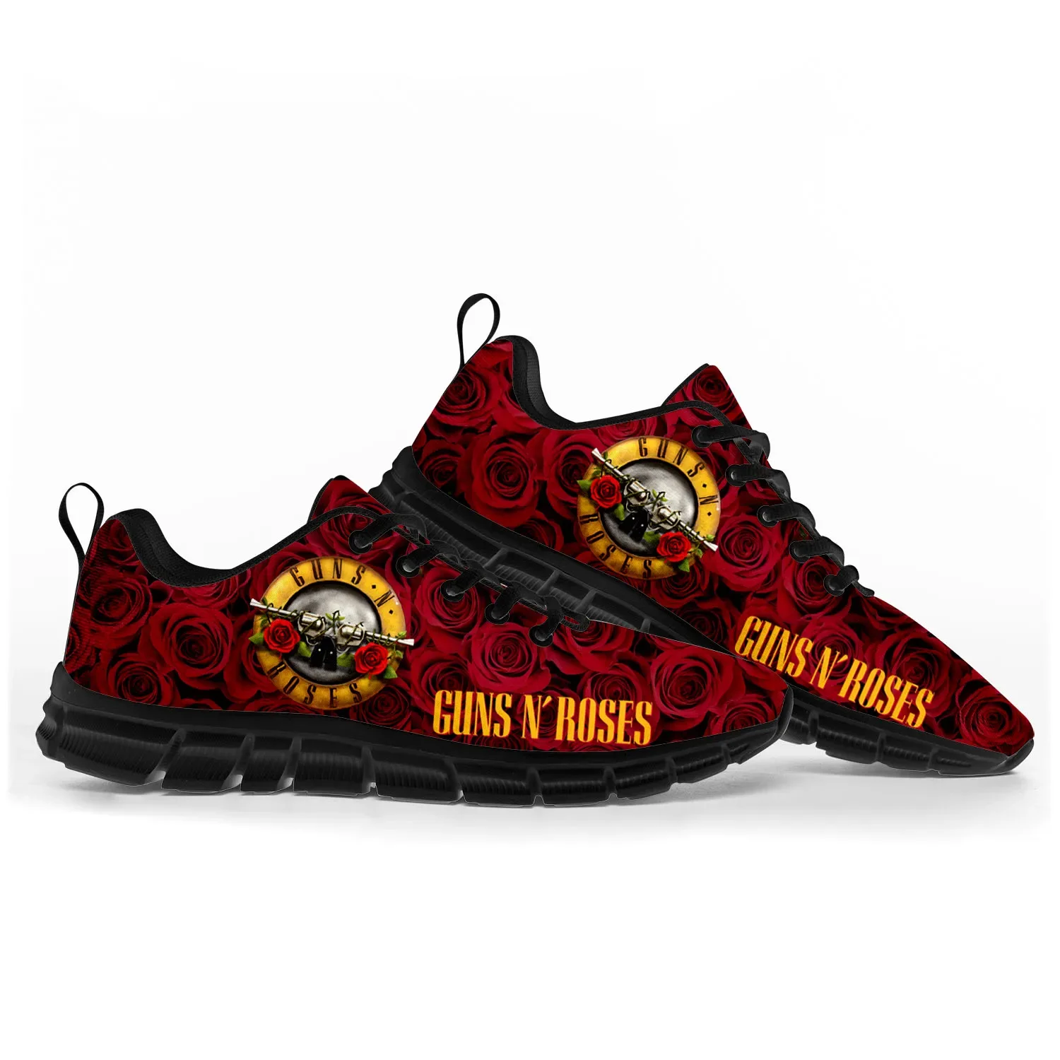 Guns N Roses Heavy Metal Rock Band Sports Shoes Mens Womens Teenager Kids Children Sneakers Custom High Quality Couple Shoes