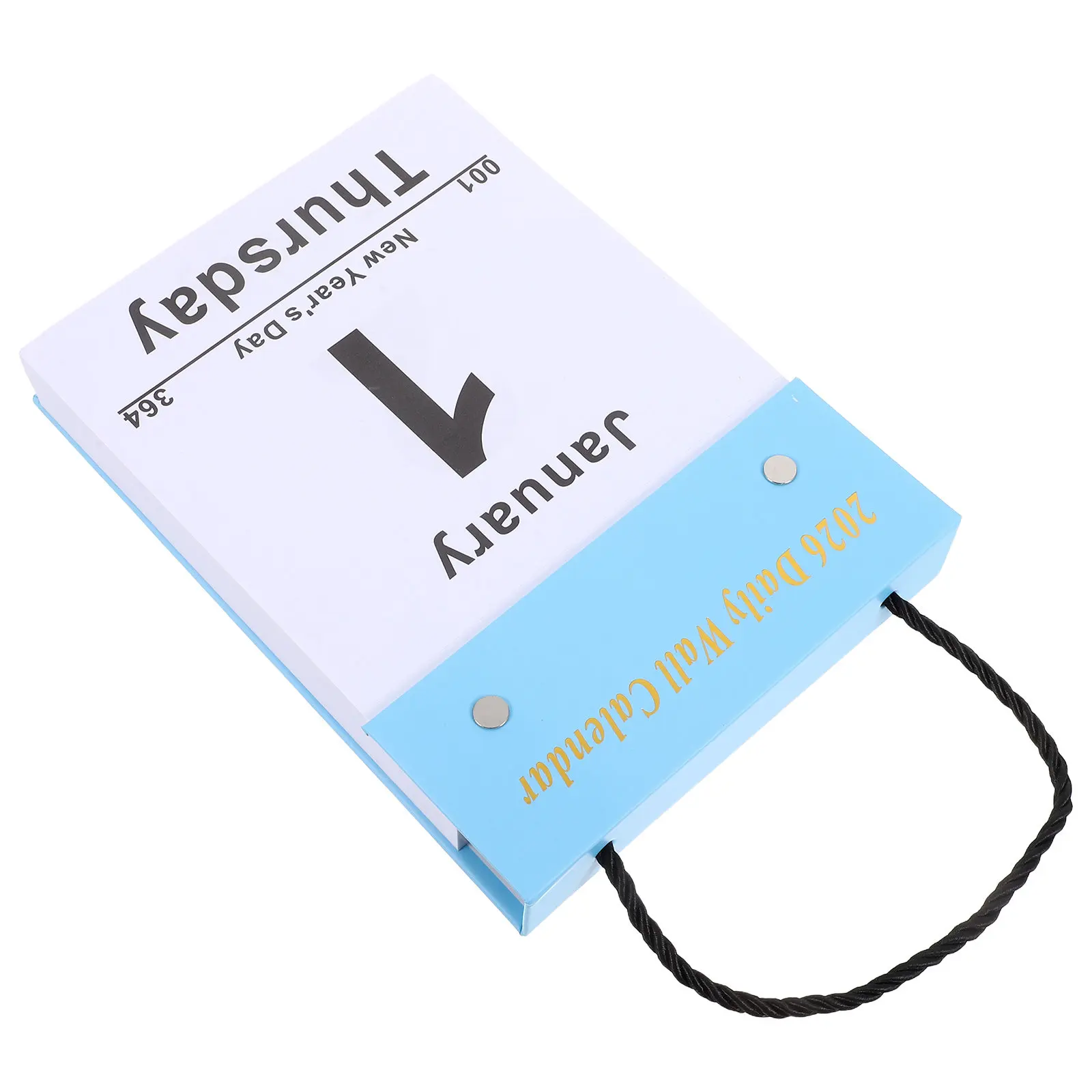 

2026 Daily Tear-Away Wall Calendar Space-Saving Compact Design Decorative Modern Stylish Large Date Calendar for Home Office