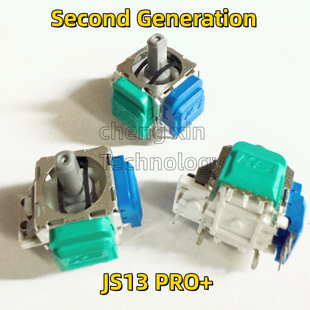 10 قطعة K-SILVER PS4 JS13 PRO + الجيل الثاني TMR PS5 Edge عصا التحكم الكهرومغناطيسية لقطع غيار وحدة التحكم في ألعاب XBOX