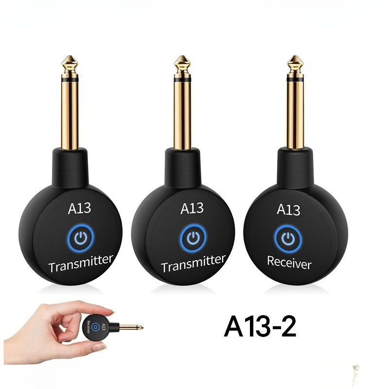 Wireless Audio Transmitter Receiver Electric Guitar Piano Blowpipe Drum Electronic Musical Instrument Accessories Transceiver