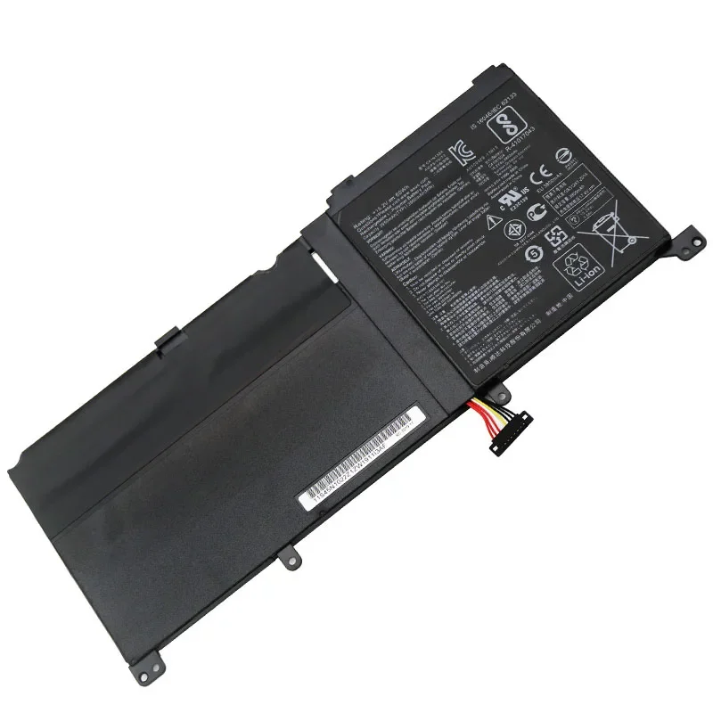 Imagem -04 - Bateria Original do Portátil para Asus Zenbook Pro Ux501v Ux501vw N501vw G501vw G501vw G60v 15.2v 60wh C41n1524