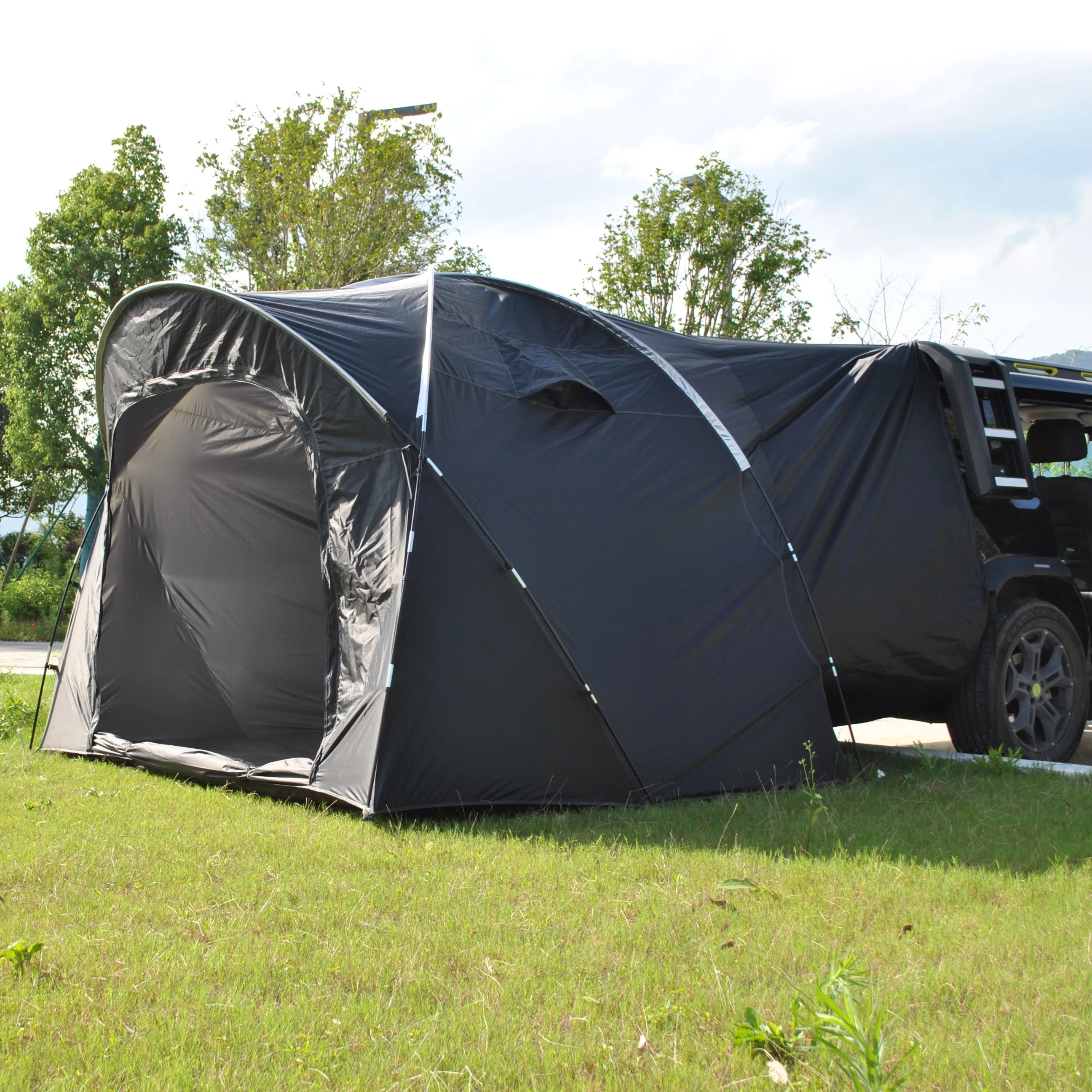 

6 Person SUV Tent for Camping Double Layer PU3000mm Waterproof UPF 50+ UV Protection Electric Vehicle Car Tent Multi-use