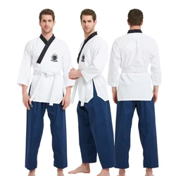 WTF Approved Professional Taekwondo Poomsae Dobok Martial Arts Taekwondo Suit For Children Adults Kids